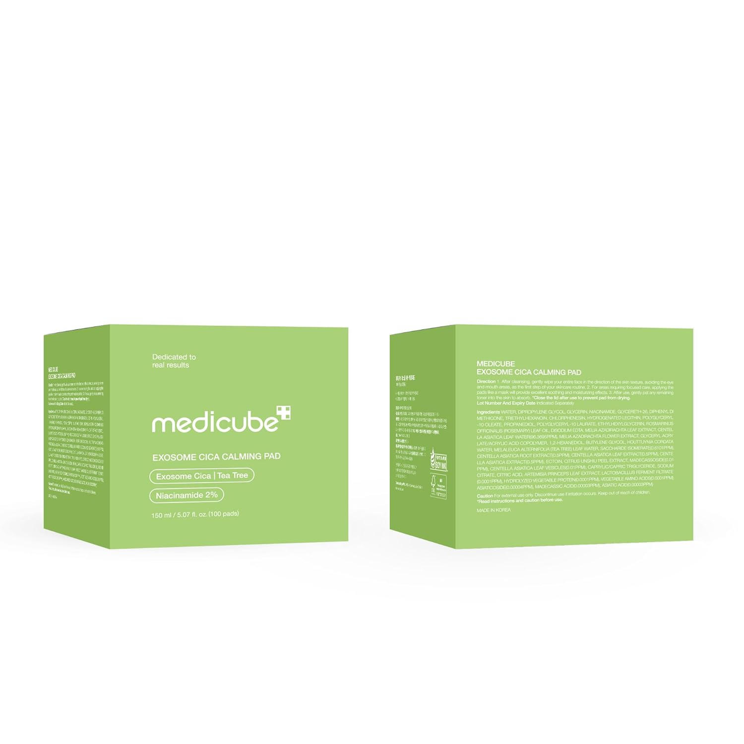Miramora Exosome CICA Calming Toner Pads - Miramora