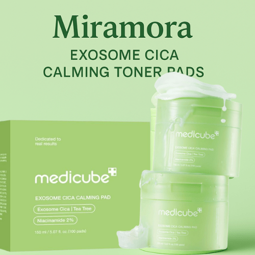 Miramora Exosome CICA Calming Toner Pads - Miramora