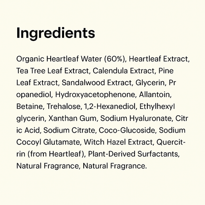 Miramora Heartleaf Calm Cleanser - Miramora